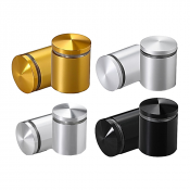 MBS Anodized Aluminum 1" Diameter/1" Barrel Length StandOffs