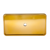 1-1/2 X 3 Gold Badge Frame