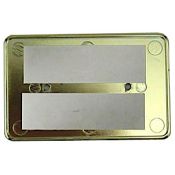 BADGEHOLDER GOLD CR80 .030 (50/PKG)
