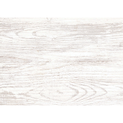 Rectangular White 3.5" x 5" Faux Wood Block Sign 