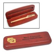 SINGLE PEN BOX  ROSEWOOD