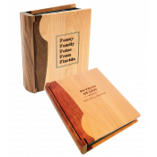 customized combo wood photo albums
